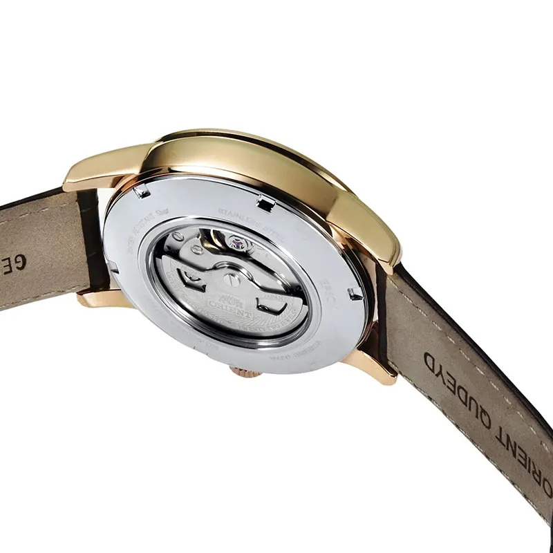 Orient Sun & Moon Automatic White Dial Men's Watch- RA-AK0007S